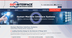 Desktop Screenshot of gotinterface.com